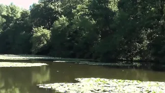 Huge titties Ilya having a rough sex inside the forest