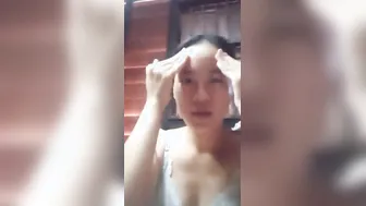 Oriental alone at home 44