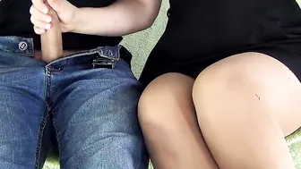 HAND JOB UNDER THE TABLE FROM A STUDENTS INTO MUSIC LESSONS-