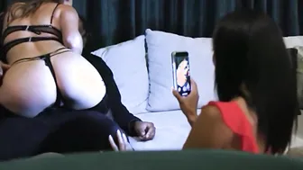 Jill Kassidy and Alexis Tae share the black monster cock