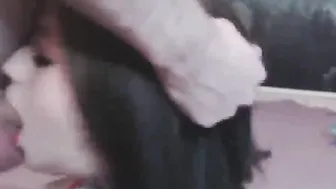 Hottest teen deepthroat blowjob EVER