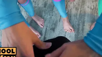 Point Of View" - Three Hotties Share A Wild Threesome Experience With Older Man! (EmilyBendertv)