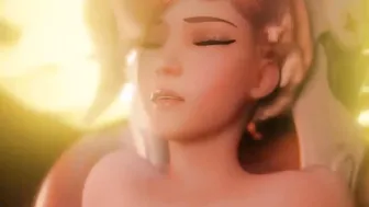 Overwatch Mercy 20 SFM  Blender 3D Anime Porn Compilation