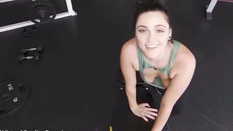 VR Conk Zoey Foxx Looking For Rough Penis To Work With Leaking Tight Twat pov Gym Porn