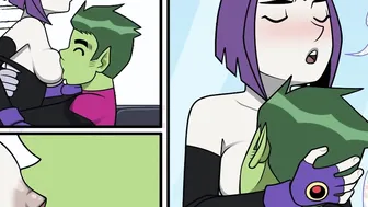 Teens Titans Emotional Sickness pt. 6 - Full swap Group Sex at the Tower HQ