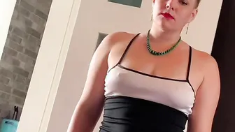My Stepson Jizzes All Over My Boobs Just As My Hubby Comes Home