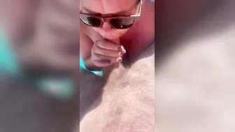 Poolside Fellatio Las Vegs Creampie Facial Huge Titted