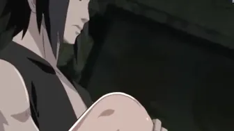 Sasuke nailed Sakura and Tenten