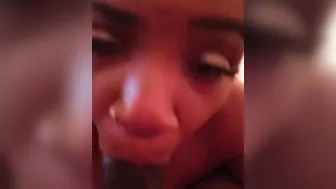 Trying to suck  plowed the shit outta him without gets caught