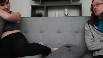Curious stepsis getting the penis featuring Stephie Staar