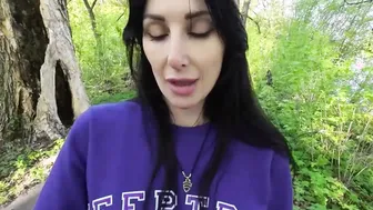Cum inside mouth inside the outside place. Deep throat. point of view
