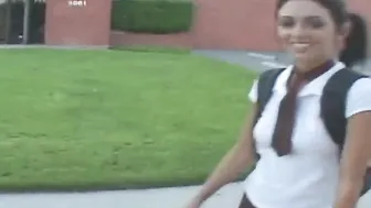 Dark Haired Teenie Stephanie Kane Getting Screwed By Ice Cream Man