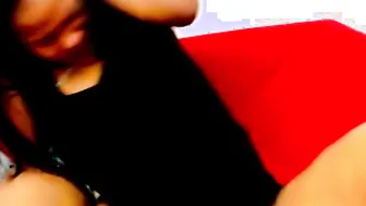 Ebony Wrestling Upskirt Wrestle Lock