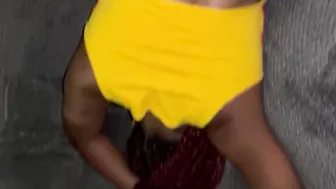 Cum on my booty because I’m your cum bucket