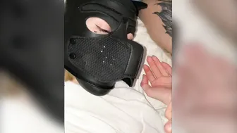 Get a lot of orgasms from 2 dicks inside the cunt at once and they ended up on her