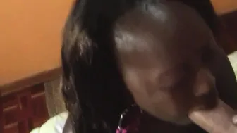 Tightest Ebony Vagina Inside West Africa Cowgirl Ride Huge White Meat
