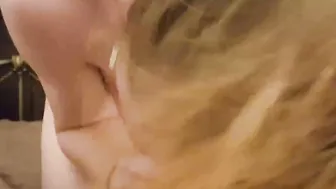 point of view Amateur Red Haired 18 Bj and Cum Explosion
