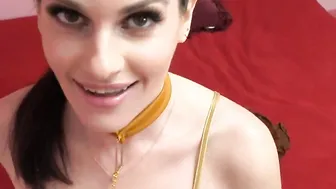 ChickPass - Cosplay sexy Aria Khaides sucking off a geeks
