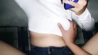 My best friends lover has a tiny steamy twat.