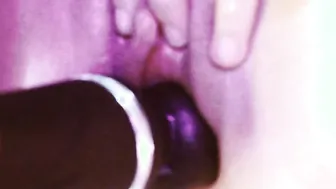 squirting on vibe vibrator