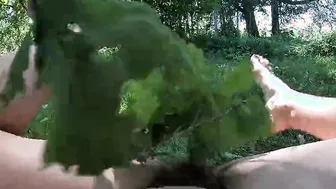 Self Whipping under the Oak Tree