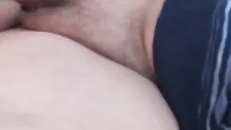 Outside sex with freaky mature blonde