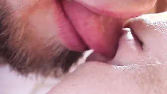 CLOSE UP CUNT LICKING. Amazingly Hot cunnilingus and strong female orgasm