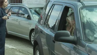 Mechanics Garage Threesome - MILF Pornstar Farah Fox & Godesses Share Hunk