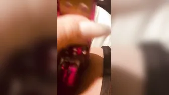 Kinky shaking orgasm with toys