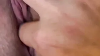 Close-Up – Goddess Unshaved Snatch Finger Fucked Deep Throat – Hottie American