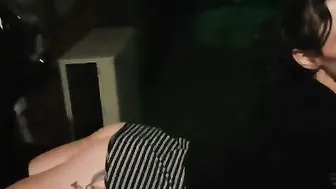 Smoking my cigarette outdoor with my vagina flashing to the