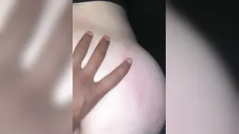 Outside big black cock fills Irish skank holes
