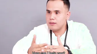 Big Titted hispanic Yamileth Ramirez 19 yo having fun with the doctors penis