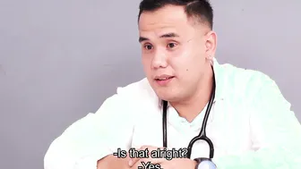 Big Titted hispanic Yamileth Ramirez 19 yo having fun with the doctors penis