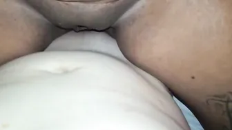 Dark Haired fan rides sexy