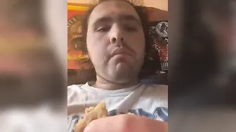 EATING A COOKIE