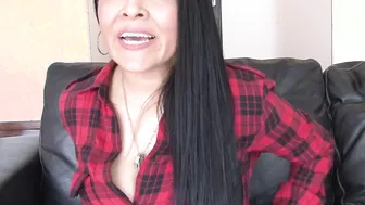 HER HUGE BUTT - (Pedro Nel Zandale) - Ebony Hair Hispanic With Gigantic Jugs Getting Sensual With Strangers Dick