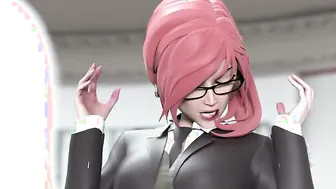 ANIMATED SEX UNIVERSITY - Amazingly Hot Boobs Futanari Hot CREAMPIES Animated