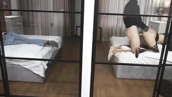 I was banged by his friend. That was close He