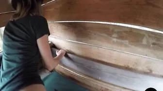 Adorable 18 women Sucking Off and getting Pounded by a Vulgar Hunter -