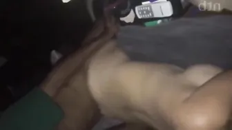 Wifey Nailed by big black dick into Hubbys Office