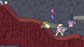 Armas Quest [LGBT Cartoon PornPlay] Ep.three draining gigantic furry monster penis