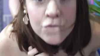 Being Plowed Rough With A Creampie On My Titted After Studying