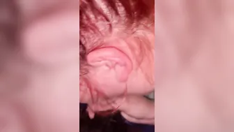 Stepmom wanted to watch how my Ebony Cock Taste