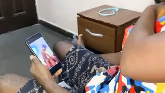 Little turned on goddess getting her tight twat pounded and creampie into by her Bae stepbro african dick (Full clip available