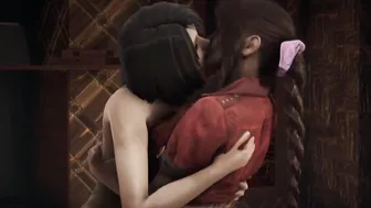 Rinoa x Aerith Lesbo Double fellatio 3Some POV [Full Video] 8 m