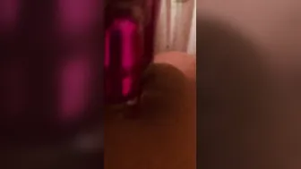 Tight snatch hole close up with sex toy kinky talk and