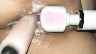 Being nailed by my toy machine