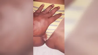 My vaccine Susy masturbates very Bombshell with a striped yellow