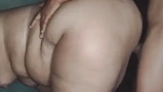 Chubby Rico Booty is plowed until her booty is filled